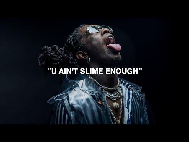 Young Thug - U Ain't Slime Enough (ft. Karlae & Duke) [Official Visualizer]