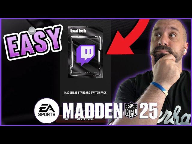 How To Get FREE Twitch Drops Packs In Madden 25 Ultimate Team!