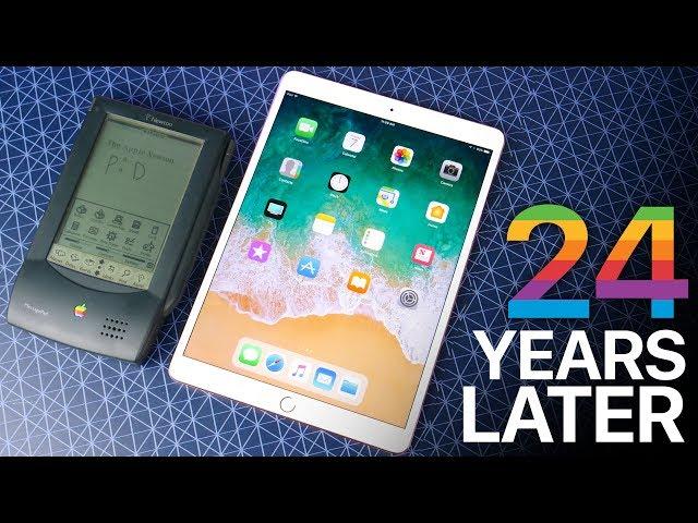 iPad Pro 10.5 vs Apple Newton - 24 Years of Tablets