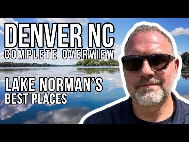 Best Places to Live Denver North Carolina  Lake Norman