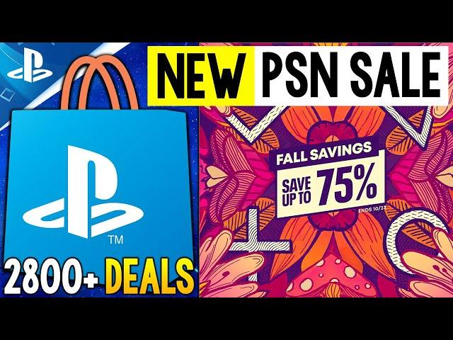 GIGANTIC NEW PSN SALE LIVE NOW! PSN Fall Savings Sale 2800+ Deals (NEW PlayStation Deals 2024)