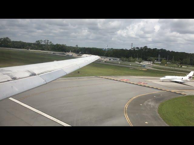 Delta Air Lines McDonnell Douglas MD-88 Landing at Daytona Beach Int'l Airport (Last MD-88 @ KDAB)