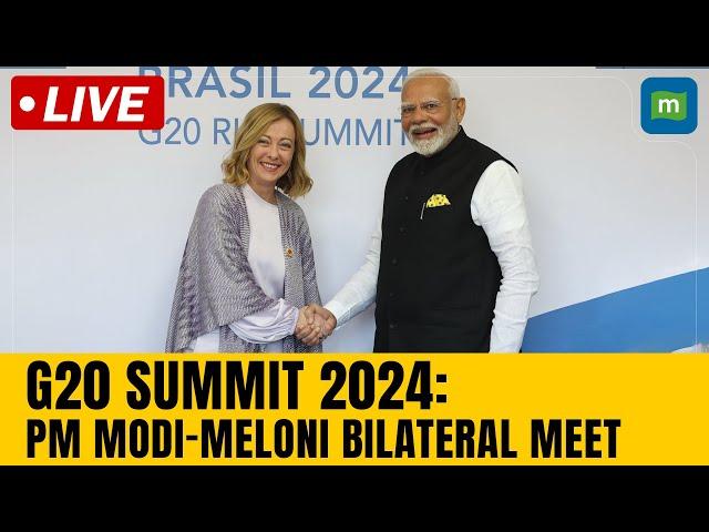 Live: G20 Summit In Brazil | India-Italy Relation | PM Modi & Meloni Hold Bilateral Talks | N18G