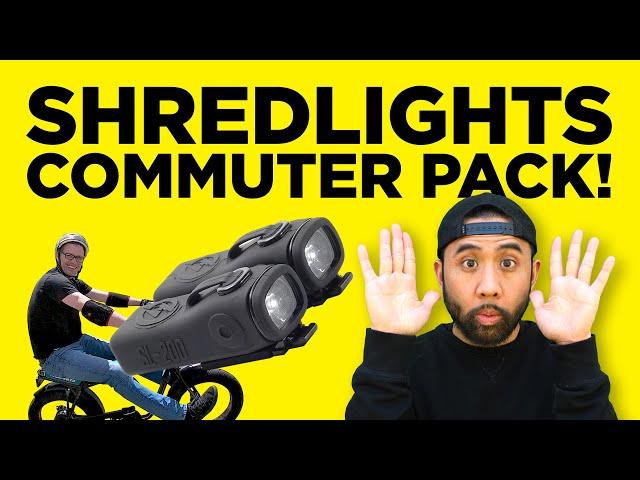 Shredlights for Ebike Commuters | RunPlayBack