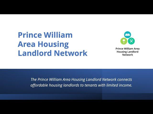 Prince William Area Housing Landlord Network