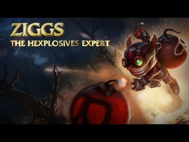 Ziggs: Champion Spotlight | Gameplay - League of Legends