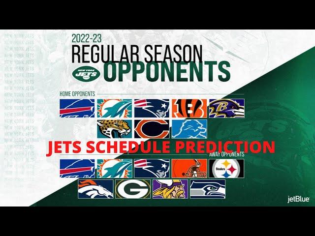 JETS 2022 SCHEDULE PREDICTIONS!