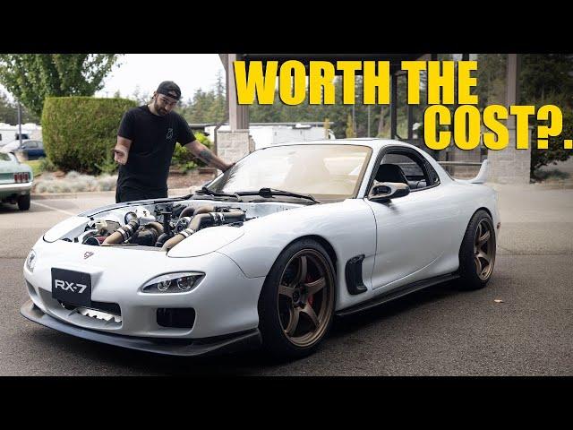 How Much Does It Cost To Restore & Build a Mazda RX7?