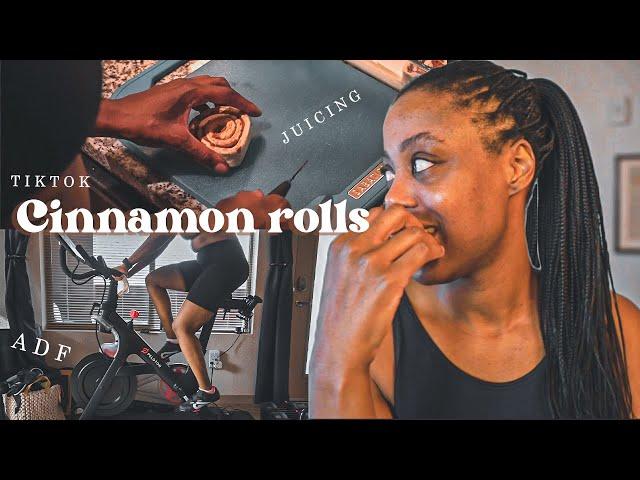 Making TikTok Cinnamon Rolls + Juicing + ADF