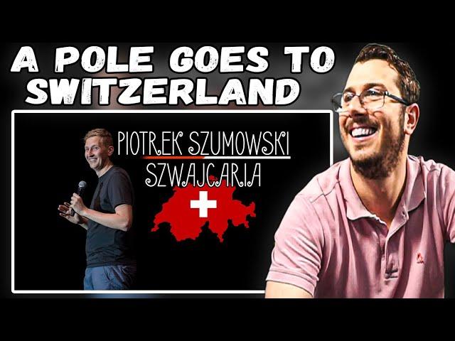 Italian Reacts To Piotrek Szumowski | Stand-up Szwajcaria