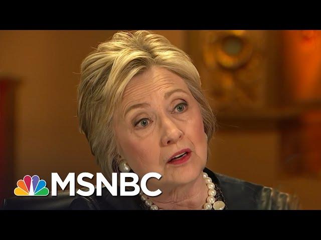 Hillary Clinton: GOP Candidates Not So Different | Rachel Maddow | MSNBC