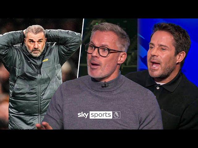 "If it doesn't change he won't be here next season" | Carra, Merse & Redknapp REACT to Spurs defeat