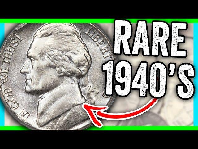 1940 NICKEL VALUES - RARE NICKELS WORTH MONEY!!