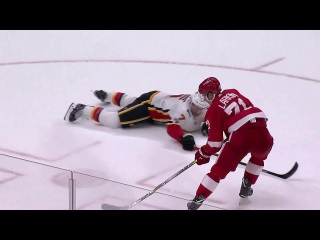 Dylan Larkin Goals + Best Assists (2017-2018)