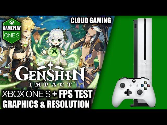 Genshin Impact (Cloud) - Xbox One Gameplay + FPS Test