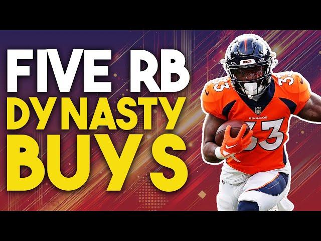 Five Dynasty RB Buys Based on 2024 Efficiency | 2025 Dynasty Fantasy Football
