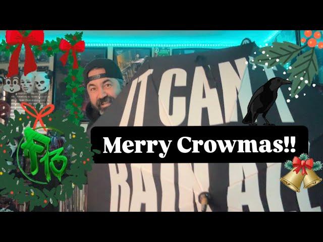 MERRY CROWMAS!!! #TheCrow #unboxing #haulvideo