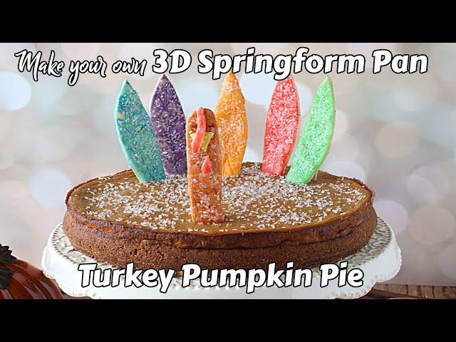 YOU'VE NEVER SEEN A PUMPKIN PIE LIKE THIS BEFORE! FIND OUT HOW TO MAKE THIS 3D PIE! #pumpkinpie