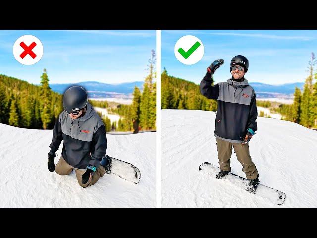 5 Hacks That Make Snowboarding Easier