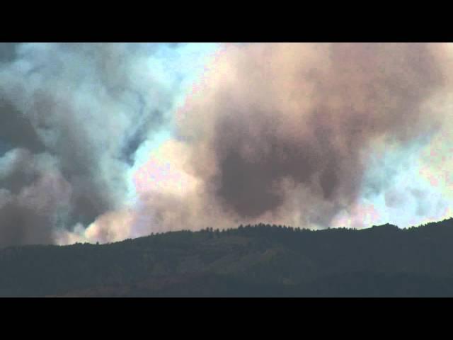 Waldo Canyon Fire Timelapse 6-23-12