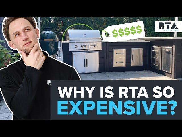 RTA Outdoor Kitchen Cost | 3 Reasons Why Our Islands are So Expensive