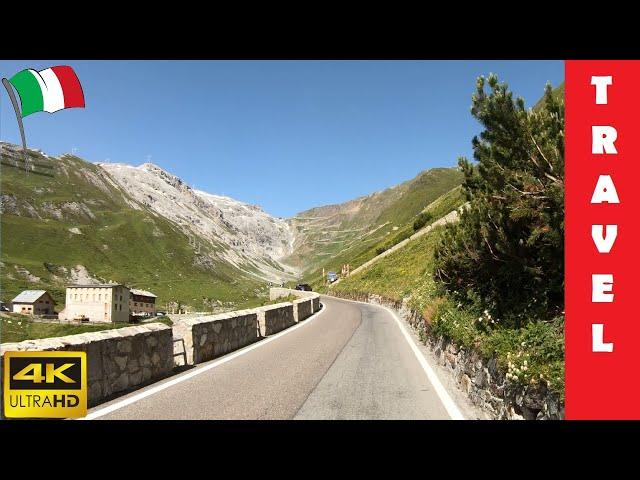 Driving in Italy 2: Stelvio Pass (From Trafoi to Bormio) | 4K 60fps