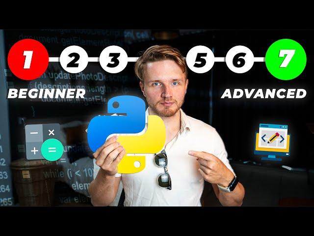 Learn Python With These 7 Projects (Beginner to Advanced Roadmap)