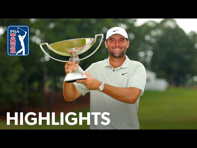 Scottie Scheffler captures FedExCup title | Round 4 | TOUR Championship | 2024