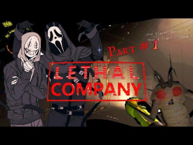 THIS GAME IS CRAZY!!! || Playing Lethal Company with my boyfriend for the first time!! (part #1)