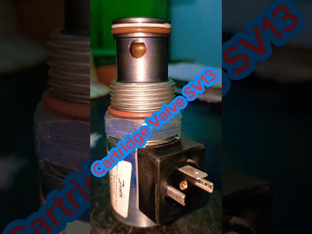 hydraulic cartridge valve work | cartridge valve in hydraulic system | #pilotcontrolvalve ,#sov
