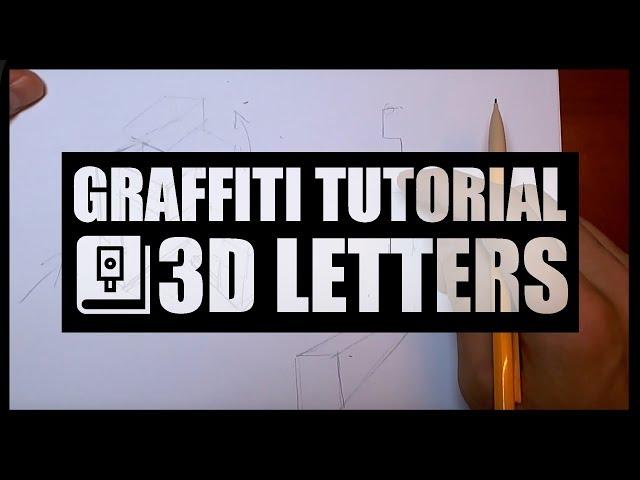 HOW TO DO 3D LETTERS? | Graffiti Tutorial | Nibs | Blackbookology