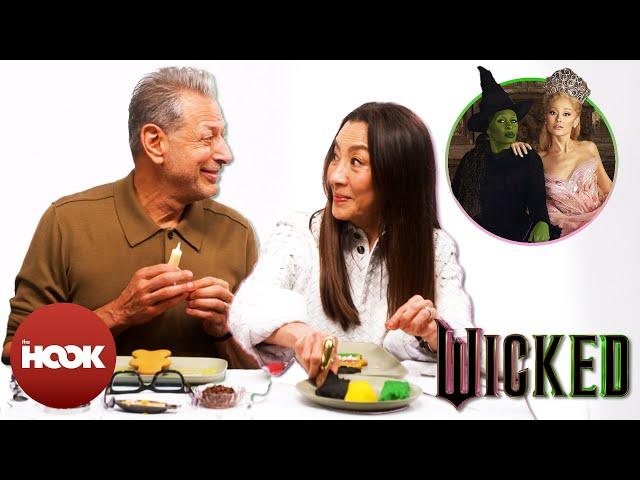 Jeff Goldblum & Michelle Yeoh Design 'Wicked' Cookies | @TheHookOfficial