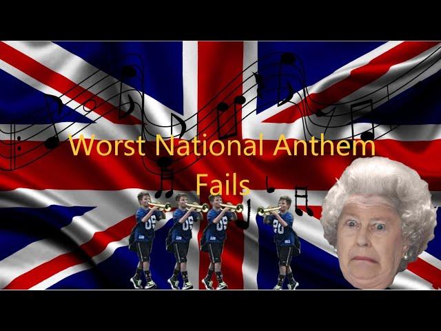 National Anthem Biggest Fails