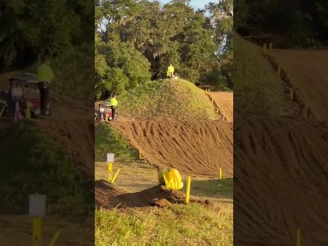 125cc two stroke! Thor mini os gatorback cycle park #shorts #moto #motocross