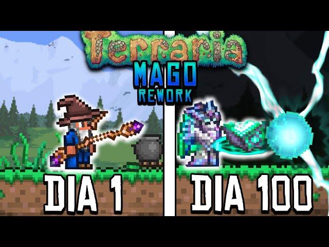 PASSEI 100 DIAS NO TERRARIA DE MAGO SUPREMO REWORK (DawnMOD)