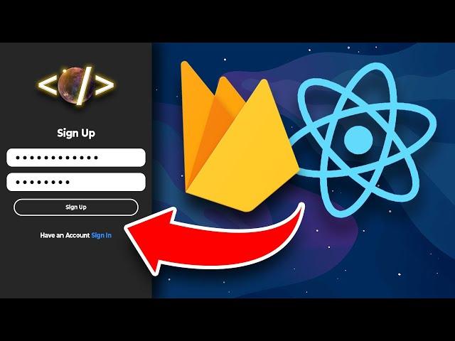 Super Easy React Native AUTHENTICATION with Firebase 