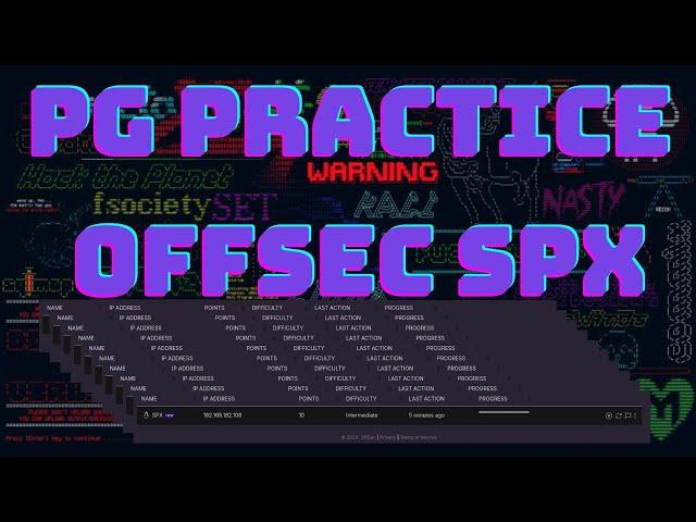 PG Practice - SPX | Linux Hacking Methodology