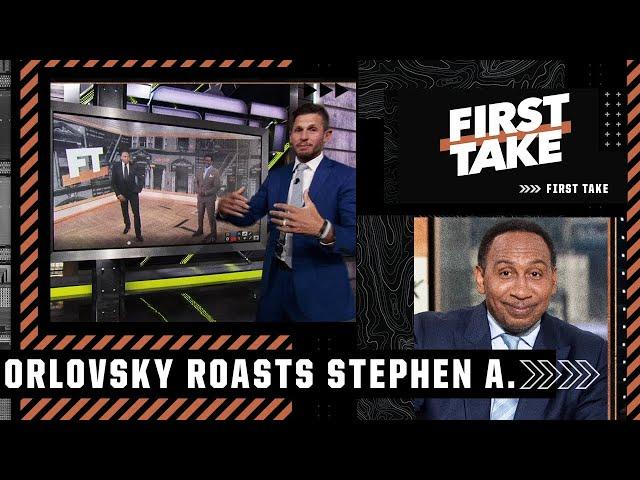 Dan Orlovsky ROASTS Stephen A.'s debating style  | First Take