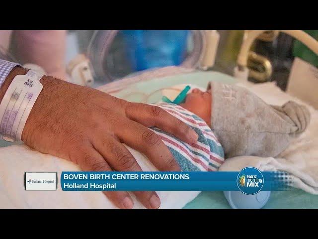 Take a look at Holland Hospital's newly renovated Boven Birth Center