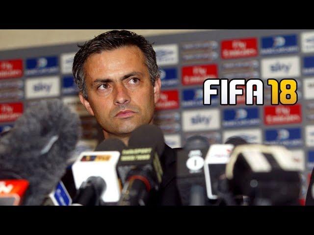 JOSE MOURINHO CHELSEA CAREER MODE!! FIFA 18