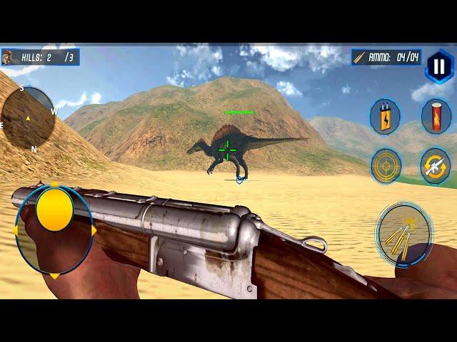 Dinosaur Hunting Games 3D 2023 Android Gameplay HD