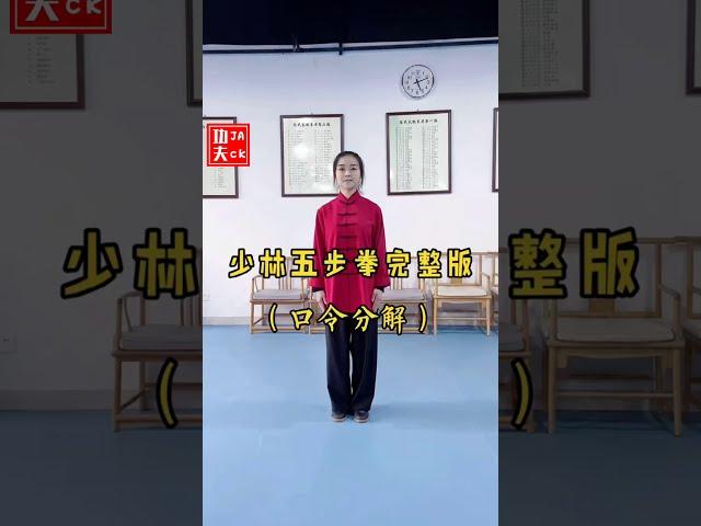 少林五步拳教学完整版（Shaolin Wu Bu Quan teaching）