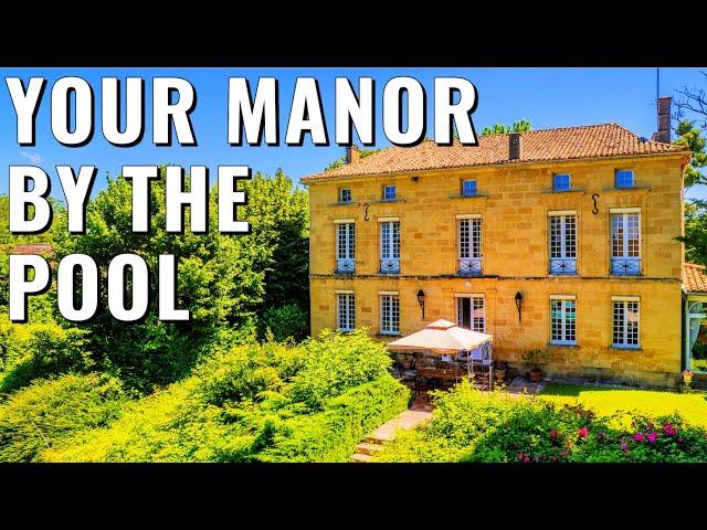 Buy an 18th Century Manor House in Dordogne - A Historical Gem! - A29074CGI24