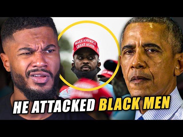 Barack Obama SHAMES Black Men for supporting TRUMP