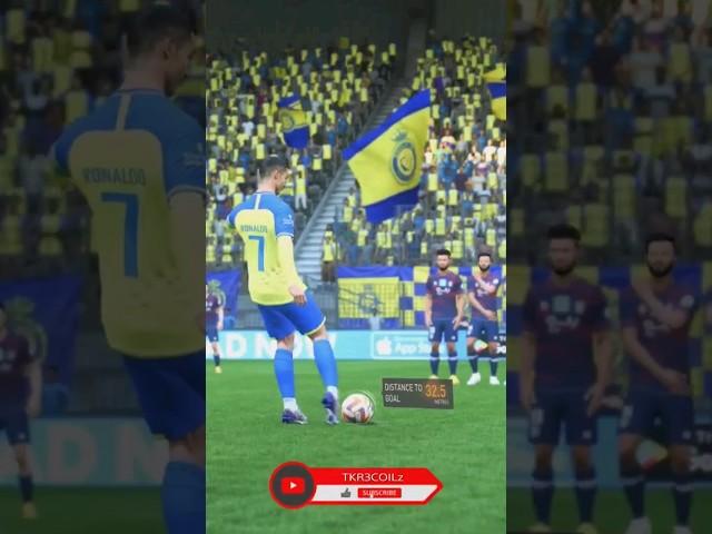 ⭐️Cr7 Outstanding Freekick⭐️ - #fifashorts #skills #fifa23 #fifa #foryou #fifaskills #ps5 #shorts