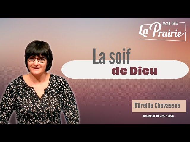 La soif de Dieu