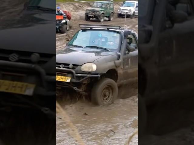 [OFF ROAD] Suzuki xc90 in mudhole full send! #extremeterrain #automobile #offroad #mud #suzuki