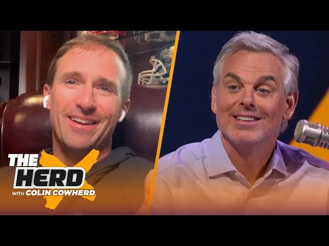 Drew Brees gives advice to Bo Nix, talks Purdy, shares memories of Sean Payton, Saints | THE HERD