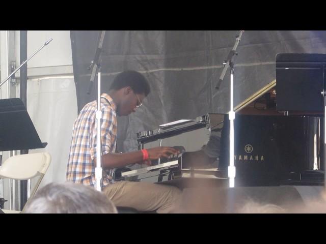 Cameron Campbell | Piano Solo At Newport Jazz Festival