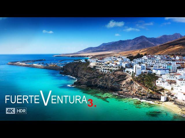 Fuerteventura Cinematic Travel Film part 3. |  4K AERIAL DRONE